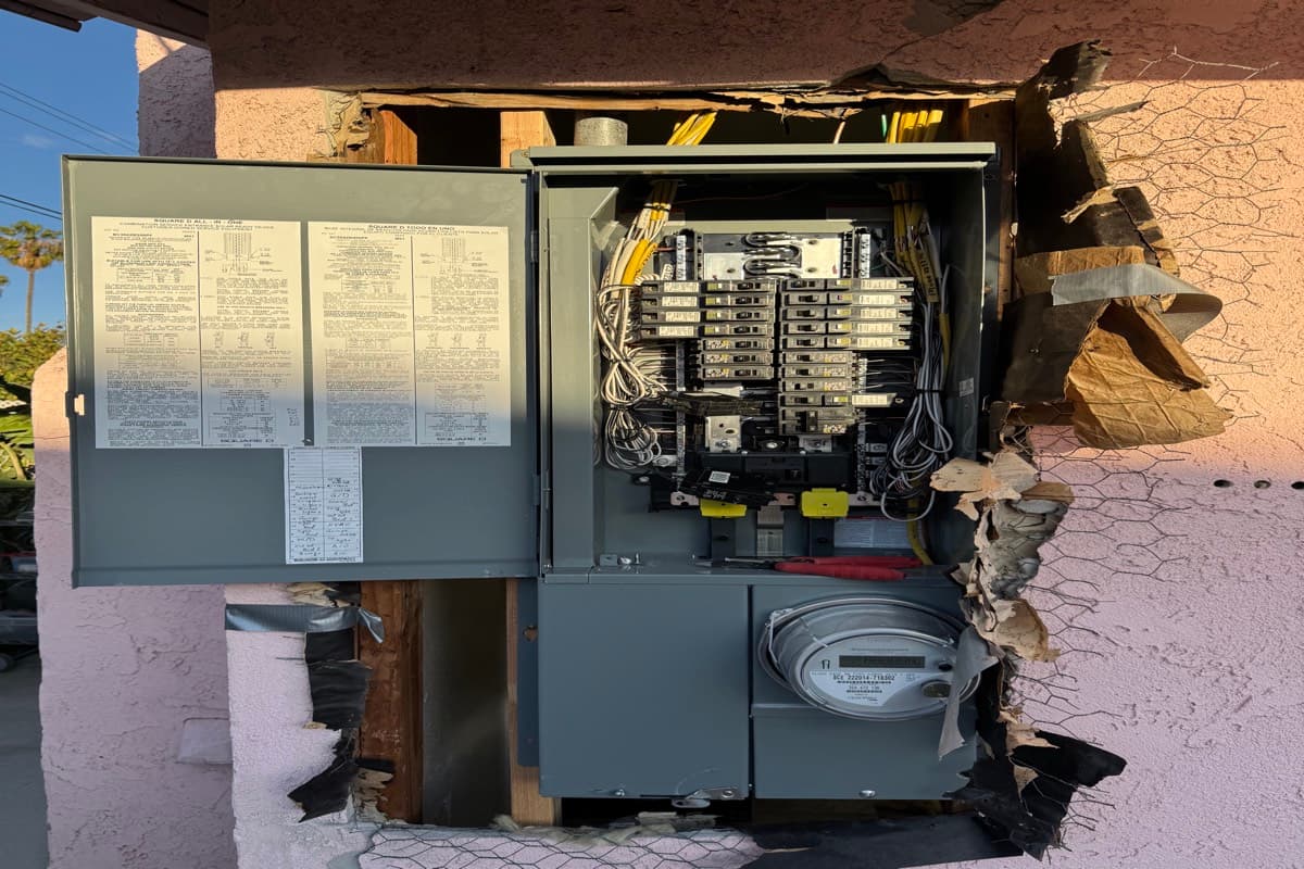Electrical Panel Upgrade - professional electrical work in Orange County