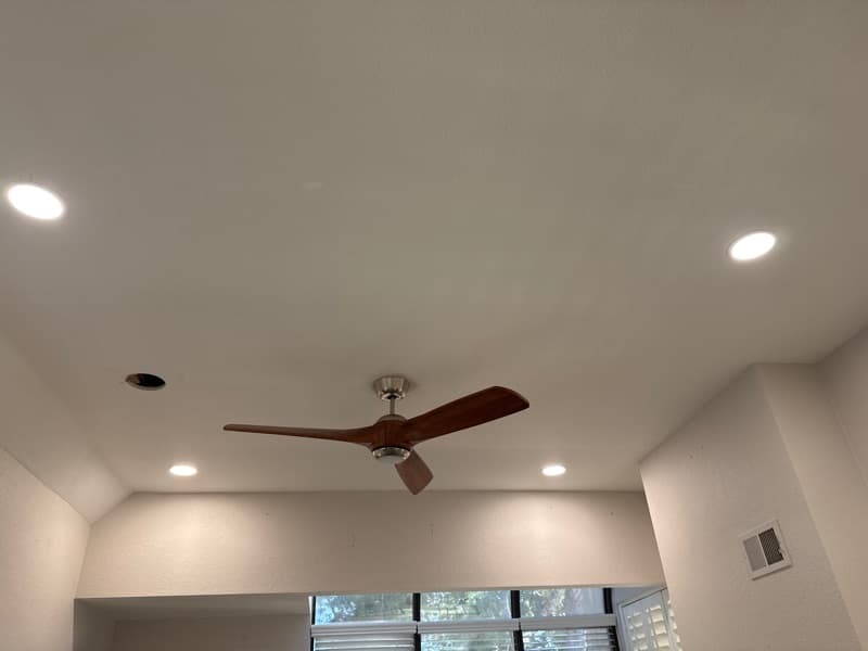 Recessed Lighting Installation - professional electrical work in Orange County