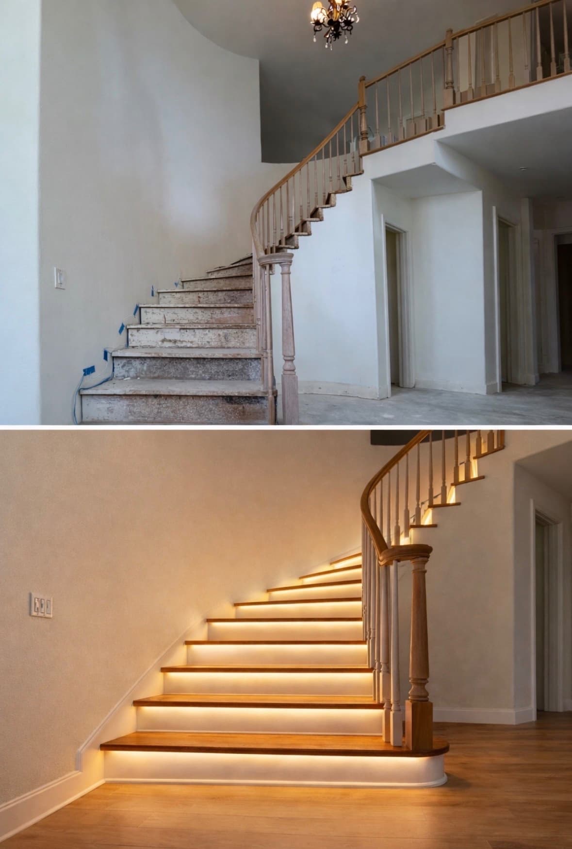 Steps lighting